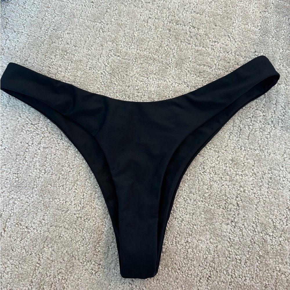 Black swim bottom